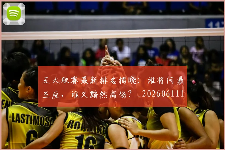 五大联赛最新排名揭晓:谁将问鼎王座,谁又黯然离场?_20260611141721